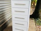Modern 5pcs White Mdf Drawer Sets