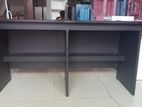 Modern 5x2 Black Workstation Table