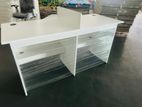 MODERN 5x2 WHITE SMART WORKSTATION OFFICE TABLES
