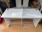 Modern 5x2 Workstation Fully White Office Table