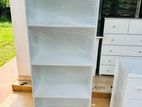 Modern 5x2ft White Book Rack