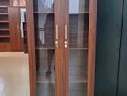 Modern 6 Ft Glass Display Cupboards