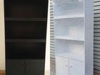 Modern 60x27” Black & White Book Cupboards
