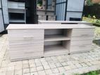 MODERN 65” AMERICAN WHITE DOUBLE DRAWER TV STAND