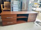 Modern 65” Side Double Drawer Tv Stand