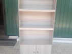 MODERN 66x30” AMERICAN WHITE BOOK CUPBOARDS