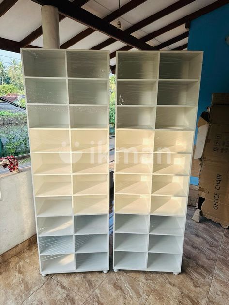 Modern 6ft 20pcs White MDF Smart Racks for Sale | Kottawa | ikman