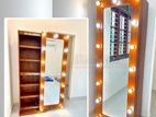 Modern 6ft Sliding Full Mirror Dressing Unit