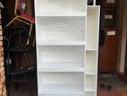 Modern 6x2 Ex White Book Cupboards