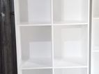 Modern 6x2ft White BOX Rack