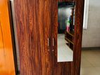 Modern 6x4 Dark 2 D Queen Wardrobe with Mirror