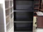 Modern 72x24x12” Melamine Book Rack With Cupboard