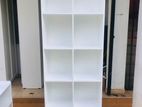 Modern 72x24x12” White Box Rack