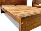 Modern 72x60 Queen Size Teak Box Bed