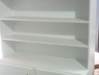 Modern 84x48 White XXL Book Cupboard
