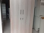Modern American White 2D Side Hanging Wardrobe