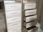 MODERN AMERICAN WHITE 5pcs DRAWER CUPBOARDS