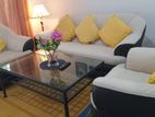 Modern Beige Sofa Set 3 + 1