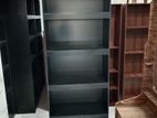 Modern Black 6ft Book Cupboards