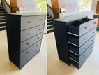 Modern Black Chest of Drawers