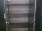 MODERN BLK 5.5FT SMART CUPBOARDS