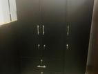 Modern Blk L 2 Drawer 3 D Melamine Wardrobe