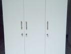 Modern Classic White 3D Melamine Wardrobe