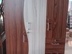 MODERN CURVE DOOR 3D QUEEN WARDROBE