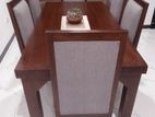 Modern Dining Table with 6 Cushion Chairs -Li 54