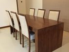 Modern Dinning Table with 6 Cushion Chairs -Li 308