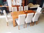 Modern Dinning Table with 6cushion Chairs -Li 6