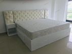 Modern Diwan Bed with Arpico Spring Mattress 6 by 4