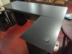 Modern EX L Black Office Tables