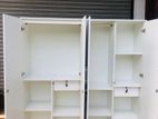 MODERN FULLY WHITE 2D CUPBOARDS