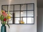 Modern Grid Mirror