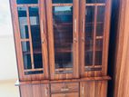 MODERN J/TEAK color 3D DISPLAY CUPBOARD