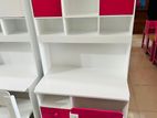 Modern L 3Drawer Kids Desk with Chair