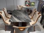 Modern Luxury Dining Table with Chairs