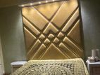 Modern Master Bed with Dressing Table