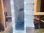 MODERN MDF FULL MIRROR DRESSING TABLE WITH SIDE CUPBOARD