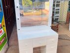 Modern Mdf White Hollywood Dressing Table with Bulb