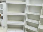 Modern Melamine Excellent 6x2 White Book Cupboards