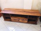 Modern Melamine Flat (L) TV Stand