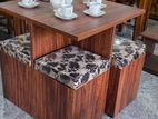 Modern Melamine Space Saving Kitchen Table