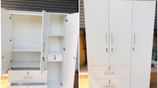 MODERN MELAMINE UNIQUE 3D WARDROBES