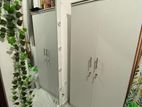 Modern Melamine white colour cupboard 2 D.
