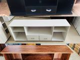 Modern Mid-2 Drawer 65” Melamine Tv Stands