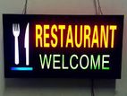 Modern Neon Flex Letters & Custom Signage Works