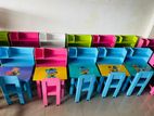 Modern Nursery Desk N Chairs