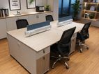 Modern Office Table with Chairs